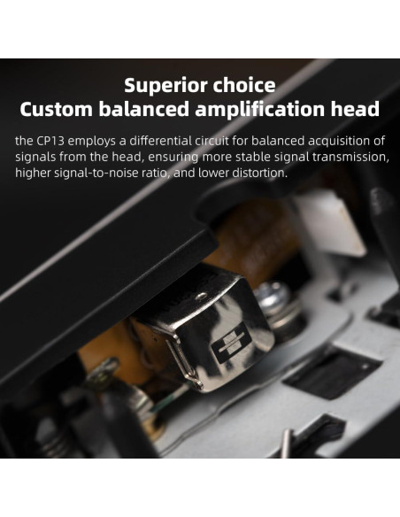 Reproductor de Cassettes FiiO CP13 Transparente 1800mAh