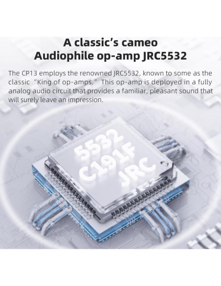 Reproductor de Cassettes FiiO CP13 Transparente 1800mAh