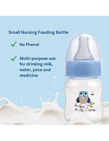 Botellas Anticólicas Bebé Bonito 60ml Paquete de 4 BPA Free