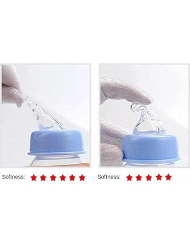 Botellas Anticólicas Bebé Bonito 60ml Paquete de 4 BPA Free