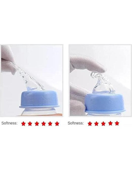 Botellas Anticólicas Bebé Bonito 60ml Paquete de 4 BPA Free