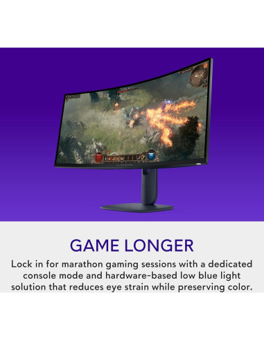 Monitor de Juegos Curvo Alienware AW3425DWM 34" WQHD 180Hz