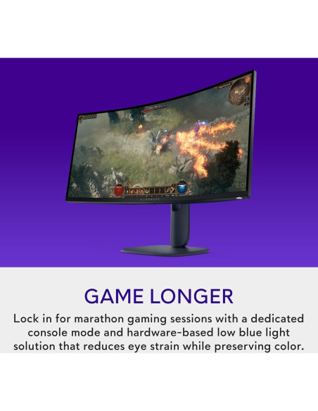 Monitor de Juegos Curvo Alienware AW3425DWM 34" WQHD 180Hz