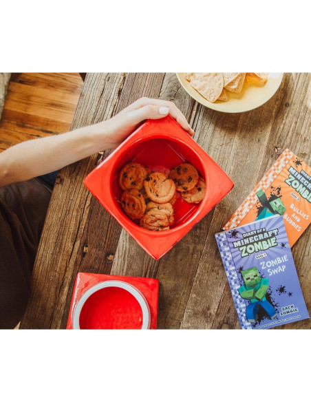 Contenedor de Galletas Cerámica TNT Minecraft 15.24 cm