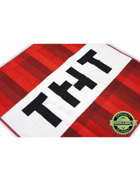 Alfombra de Área Cuadrada 99 cm Bloque TNT Minecraft