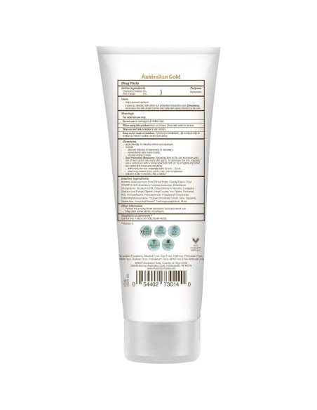 Protector Solar Facial Tinte SPF 50 Australian Gold 85 g