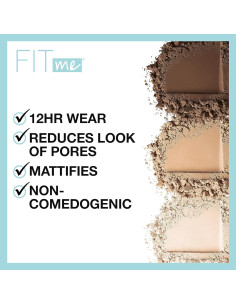 Polvo Compacto Maybelline Fit Me Matte 334 Sol Cálido 8g 2
