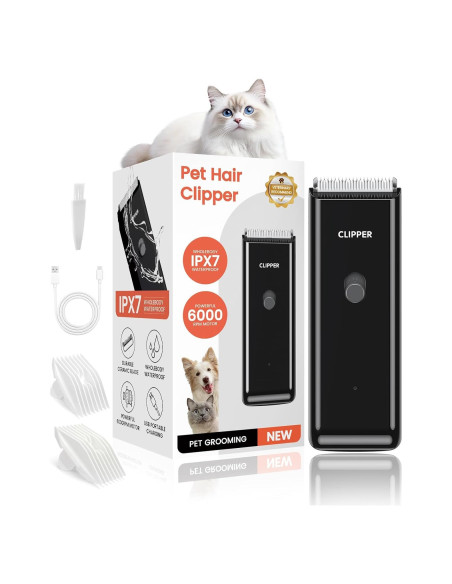 Cortadora de Pelo Inalámbrica Marvljojo para Perros y Gatos