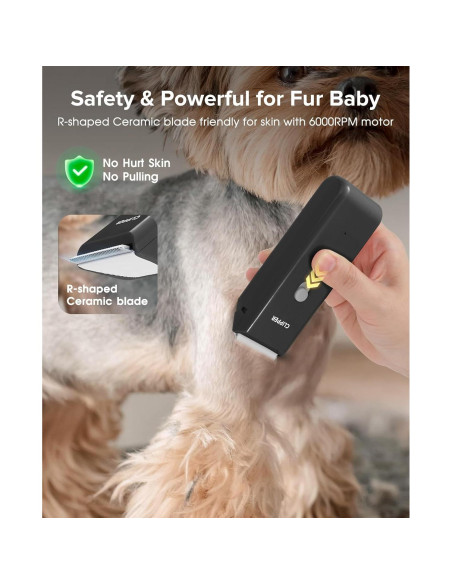 Cortadora de Pelo Inalámbrica Marvljojo para Perros y Gatos