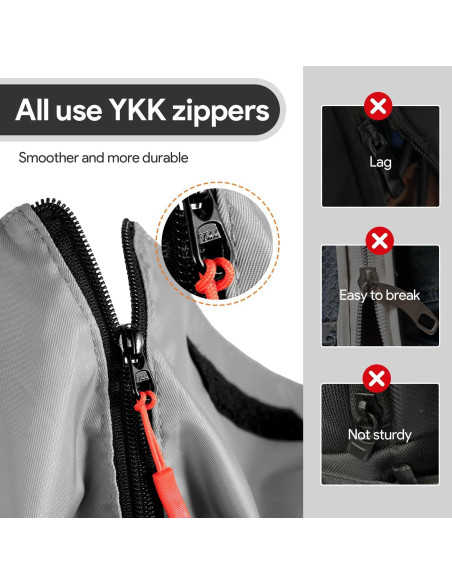 Bolsa Duffle Impermeable HOMQUIET 45L 2 en 1 con Compartimento para Zapatos