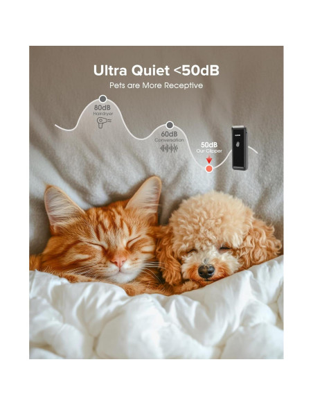 Cortadora de Pelo Inalámbrica Marvljojo para Perros y Gatos