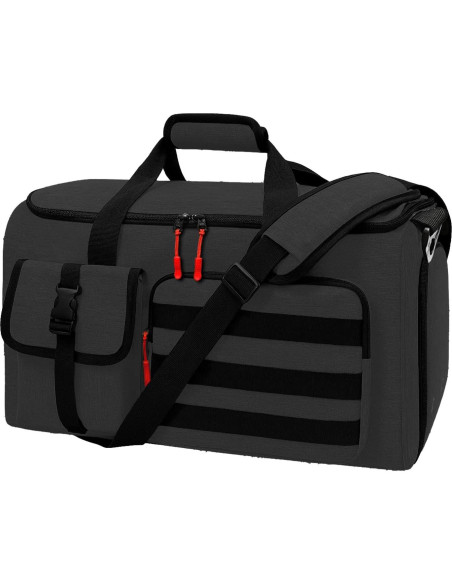Bolsa Duffle Impermeable HOMQUIET 45L 2 en 1 con Compartimento para Zapatos