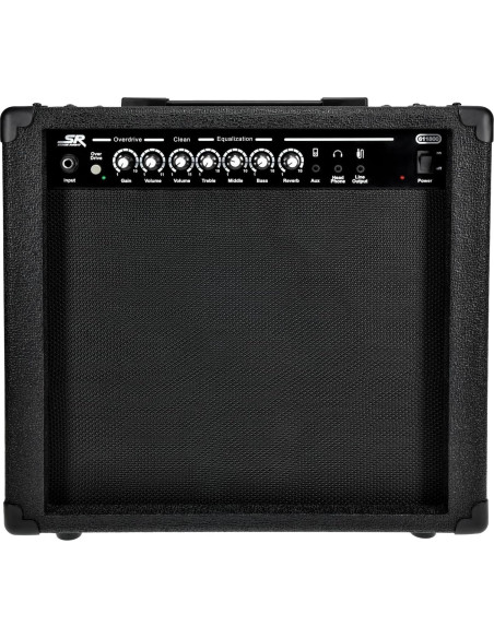 Amplificador Combo de Guitarra Monoprice 40W 1x10 Reverb