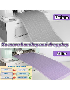 Bandeja de Extensión LOPASA para Cricut Explore 3/4, 30.48x60.96 cm 2