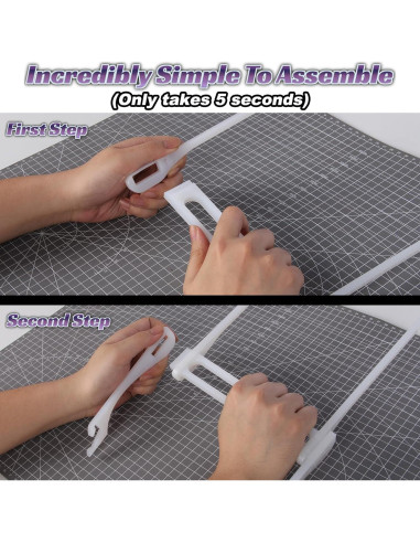 Bandeja de Extensión LOPASA para Cricut Explore 3/4, 30.48x60.96 cm