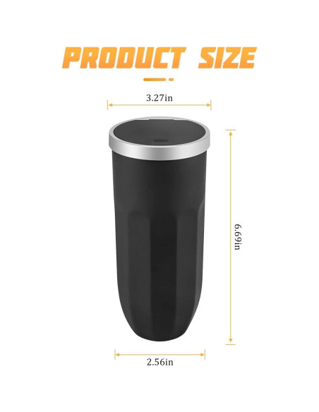Basurero de Coche AICEL 3.8L a Prueba de Agua y Olores