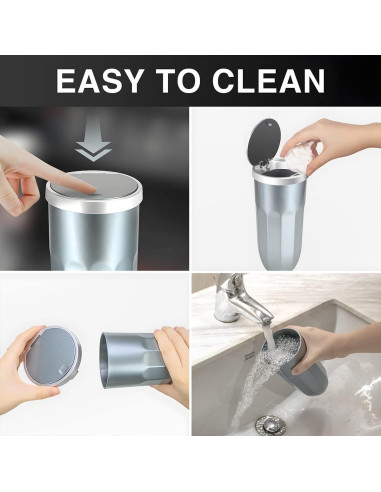 Basurero de Coche AICEL 3.8L a Prueba de Agua y Olores