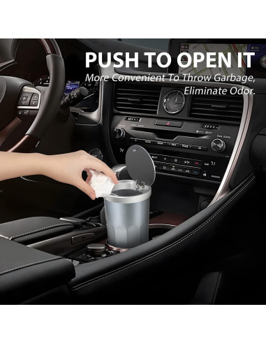 Basurero de Coche AICEL 3.8L a Prueba de Agua y Olores