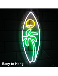 Luz de Neón Tabla de Surf Kullneon 42x17 cm Regulable 2