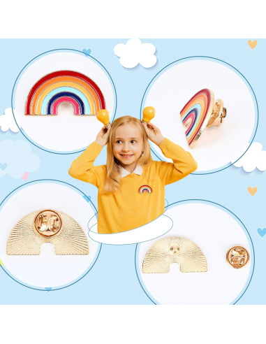 36 Pines de Esmalte DTOFOOT Animales y Plantas Diversos