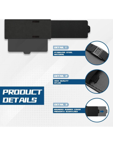 Extensor de Visera Solar Kutyun Polarizado Ajustable 31.1cm