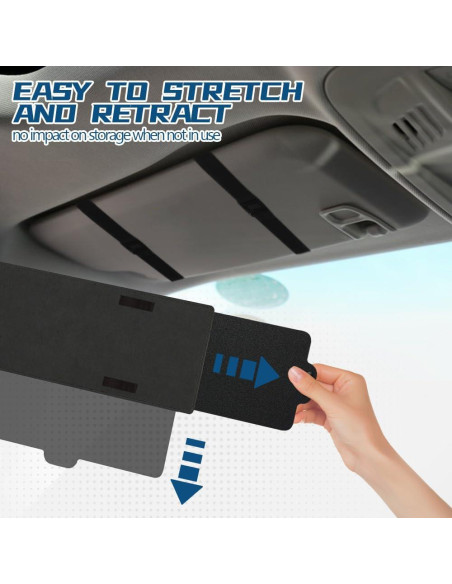 Extensor de Visera Solar Kutyun Polarizado Ajustable 31.1cm