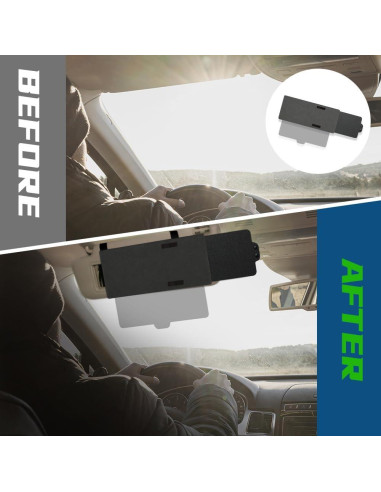 Extensor de Visera Solar Kutyun Polarizado Ajustable 31.1cm