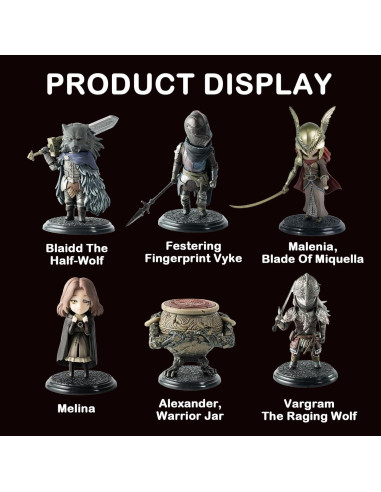 Set de 6 Figuras Coleccionables Firelink ELDRing Serie 1