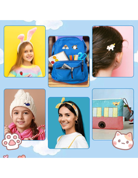 36 Pines de Esmalte DTOFOOT Animales y Plantas Diversos