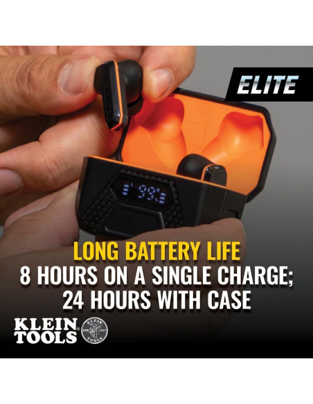 Auriculares Inalámbricos Klein Tools AESEB2 Bluetooth 5.2 25dB