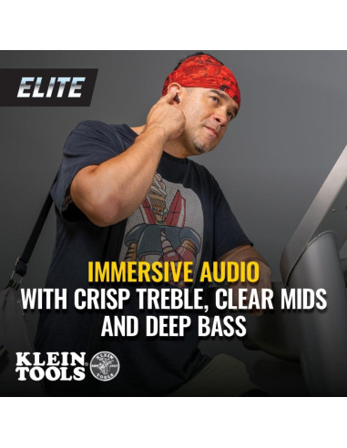 Auriculares Inalámbricos Klein Tools AESEB2 Bluetooth 5.2 25dB