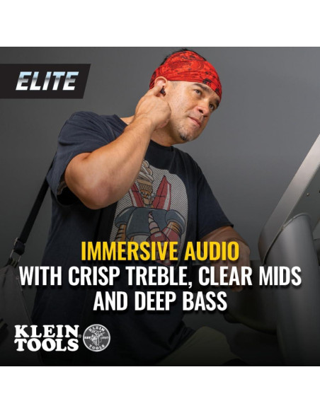 Auriculares Inalámbricos Klein Tools AESEB2 Bluetooth 5.2 25dB