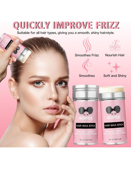 Cera para Cabello Goiple 76.5 g - Estilizador Flexible 24 Horas