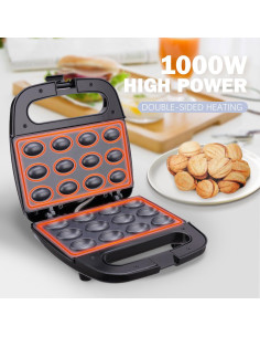 Fabricante de Galletas de Nuez KAGOR 12 Huecos 750W 2