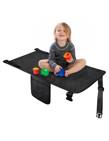 Cama de avión portátil COZYBONDER para niños - Negro