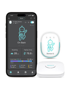 Monitor de Bebé Sense-U Pro Largo Alcance - Alertas y Análisis