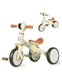 Bicicleta de Equilibrio 4 en 1 LOL-FUN para Niños 1-4 Años