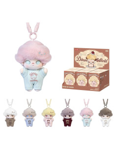 Llavero de peluche POP MART DIMOO Crush on Coffee - 6 figuras