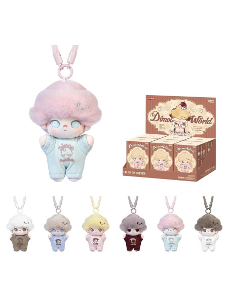 Llavero de peluche POP MART DIMOO Crush on Coffee - 6 figuras