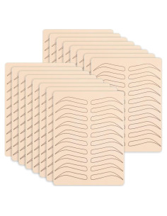 Kit de Práctica Microblading Maitys 16 Piezas Silicona Negra