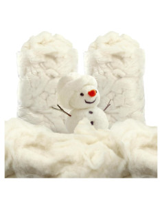 Relleno de Lana Natural Newwiee 1 kg para Manualidades