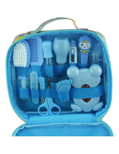 Kit de Aseo para Bebés Zelin 13 Piezas Rosa y Azul 2