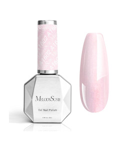 Esmalte de Uñas Gel MelodySusie Rosa Bebé 15ml Efecto Swirl