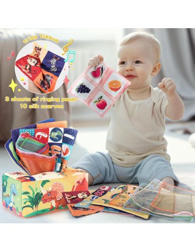 Juguetes Montessori para Bebés 5 en 1 KADAYAYA - Sensoriales