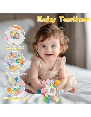 Juguetes Montessori para Bebés 5 en 1 KADAYAYA - Sensoriales