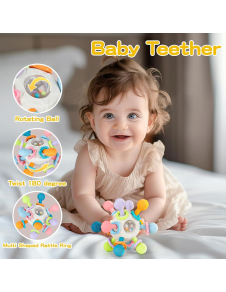 Juguetes Montessori para Bebés 5 en 1 KADAYAYA - Sensoriales