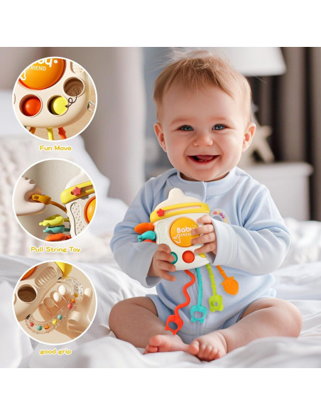 Juguetes Montessori para Bebés 5 en 1 KADAYAYA - Sensoriales