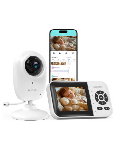Monitor de Bebé WiFi Ebemate EBS28, Pantalla 2.8", 1080P