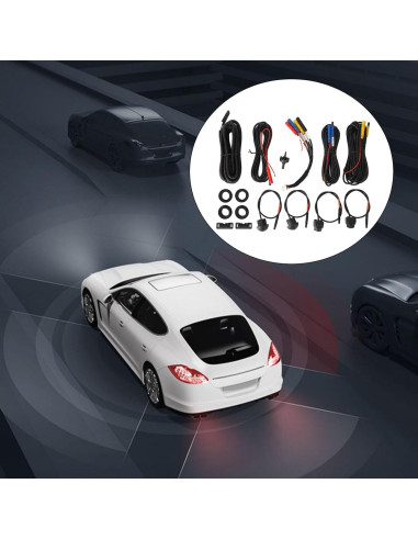 Cámara de Coche 360 Luqeeg 1080P con Visión Nocturna IP68