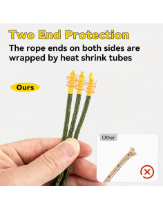 Cuerda Reflectante HIKEMAN 4M 3mm con Ajustadores Aluminio 2